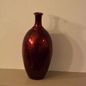 Red Decorative Vase